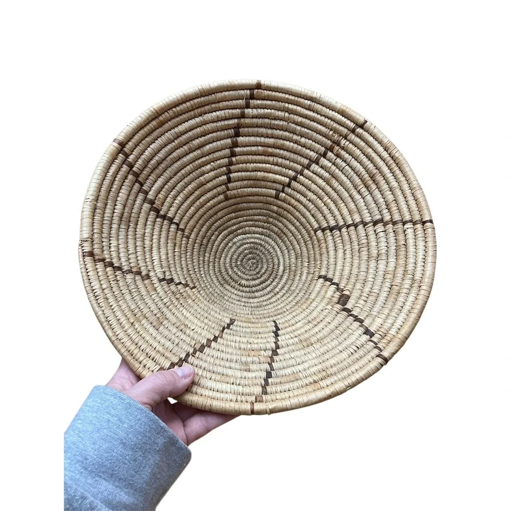 Large‎ Woven Basket-Native American or African- Approx. 5